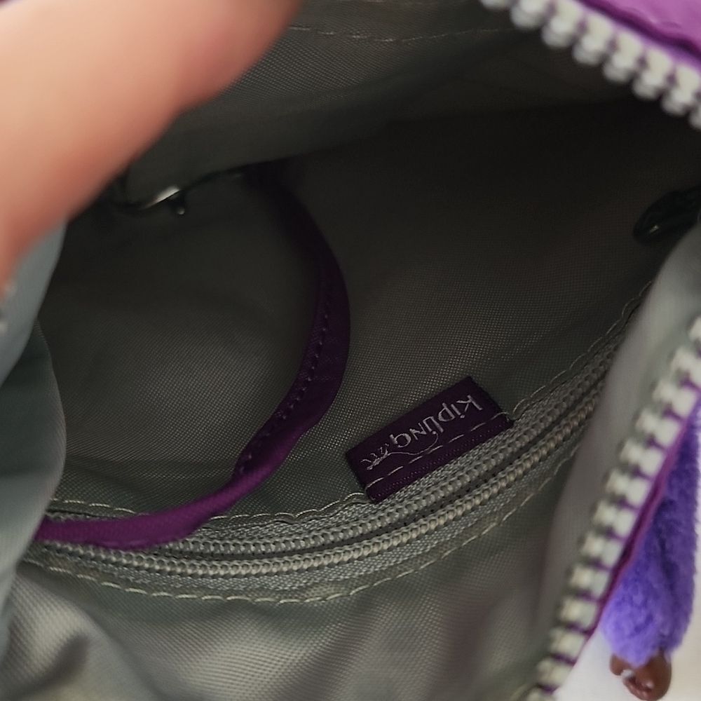Kipling Purple Crossbody Bag - Picture 6 of 9
